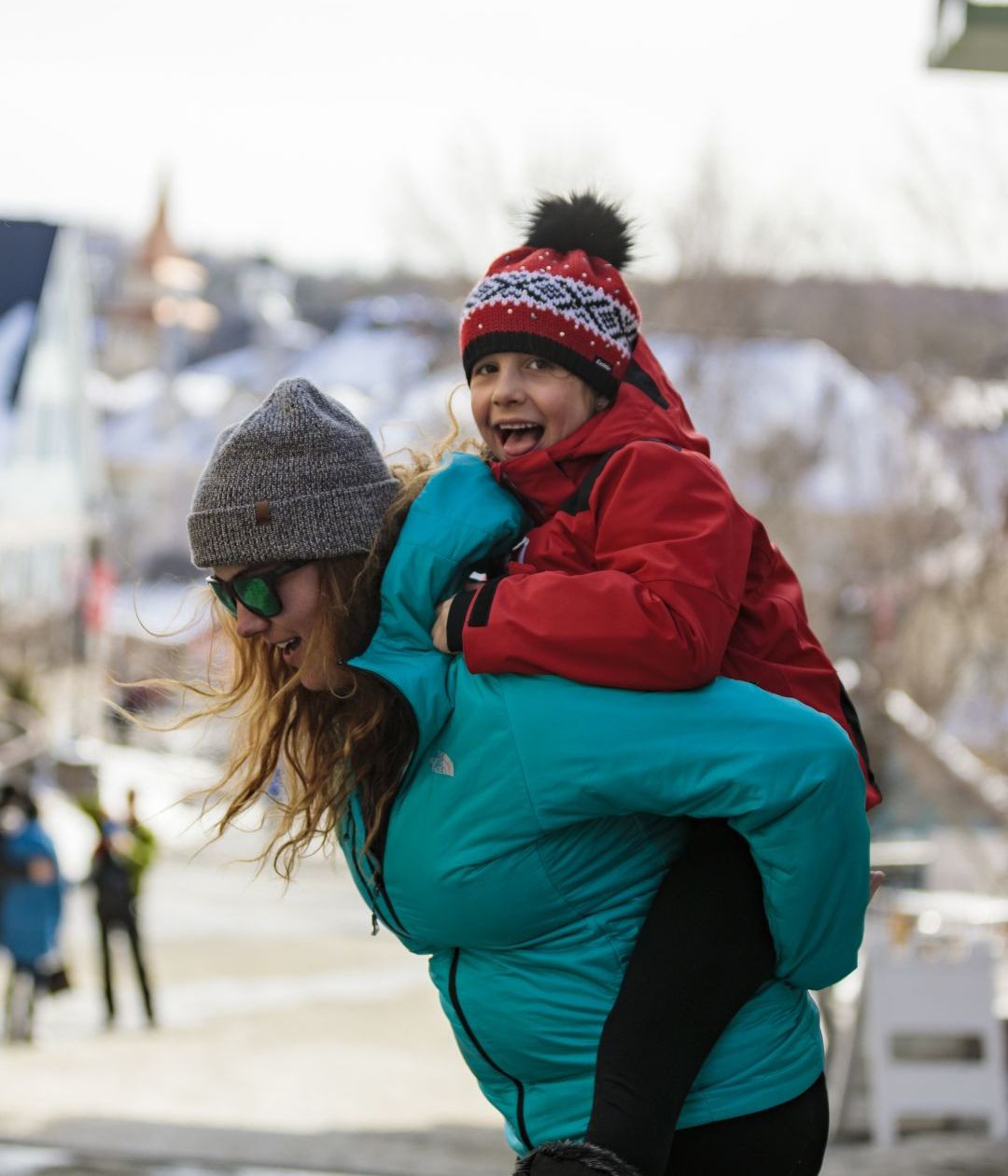 Bonnet Parent enfant Bonnet Tricoté Chaud Pour L'hiver Père - Temu Canada